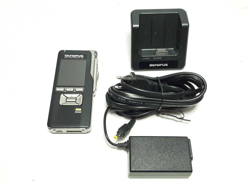 OLYMPUS Professional Digital Voice Recorder DS-7000 w/ Cradle and AC Adapter +