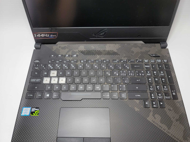 ASUS GL504G with i7- 8750H CPU 8 GB RAM NO HDD/SSD -