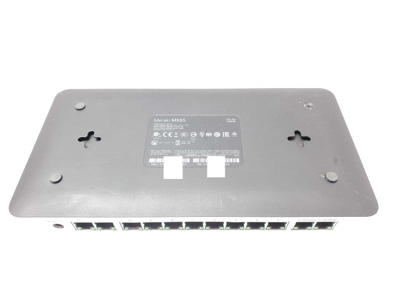 CISCO MERAKI MX65-HW SECURITY APPLIANCE UNCLAIMED _