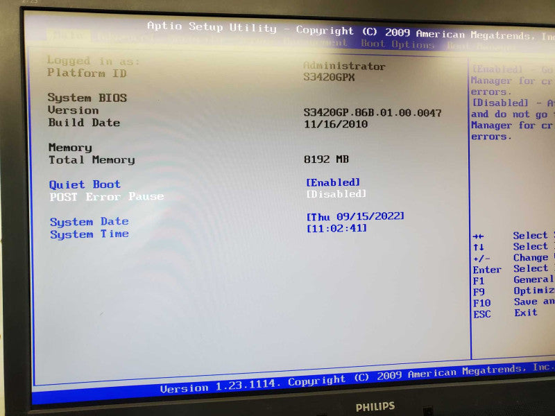 Custom PC Xeon X3430 @ 2.4 GHz 8GB Ram No HDD 2x PSU (