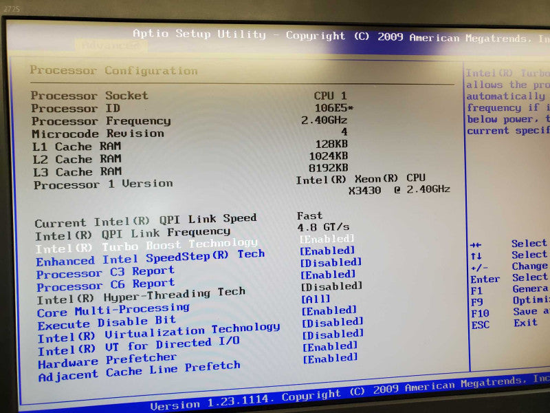 Custom PC Xeon X3430 @ 2.4 GHz 8GB Ram No HDD 2x PSU (