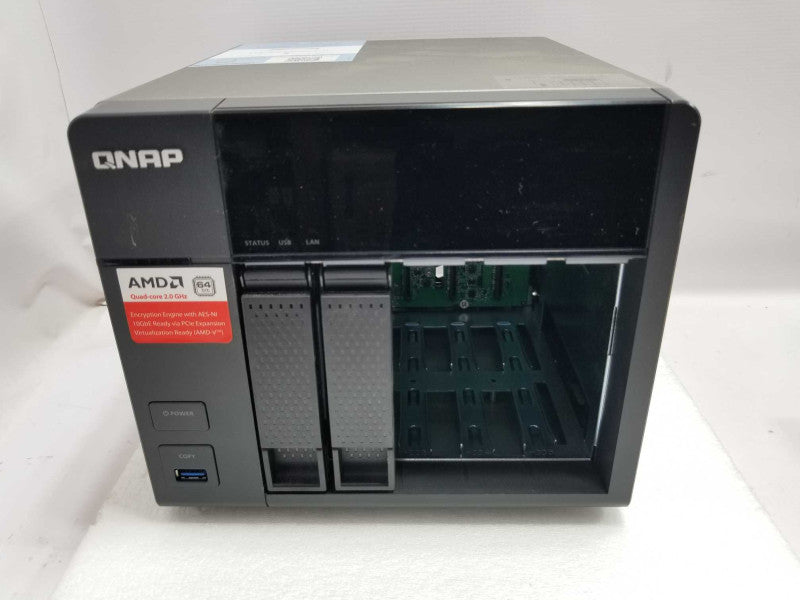 QNAP 5-Bay AMD 64bit x86-based NAS (8GB RAM), 1TB HDD, FACTORY RESET ~