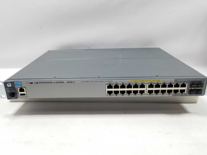 J9727A HP Procurve 2920-24G-POE 24 Port Switch, FACTORY RESET ~