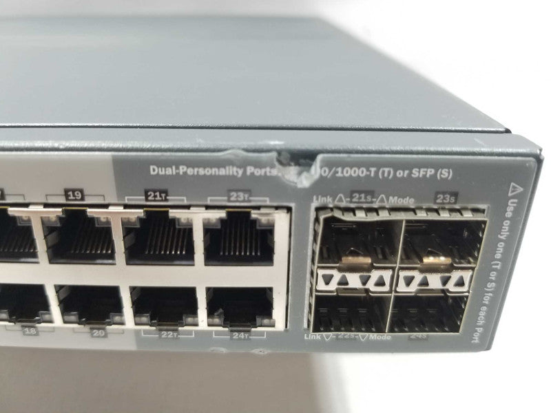 J9727A HP Procurve 2920-24G-POE 24 Port Switch, NO PSU, FACTORY RESET ~