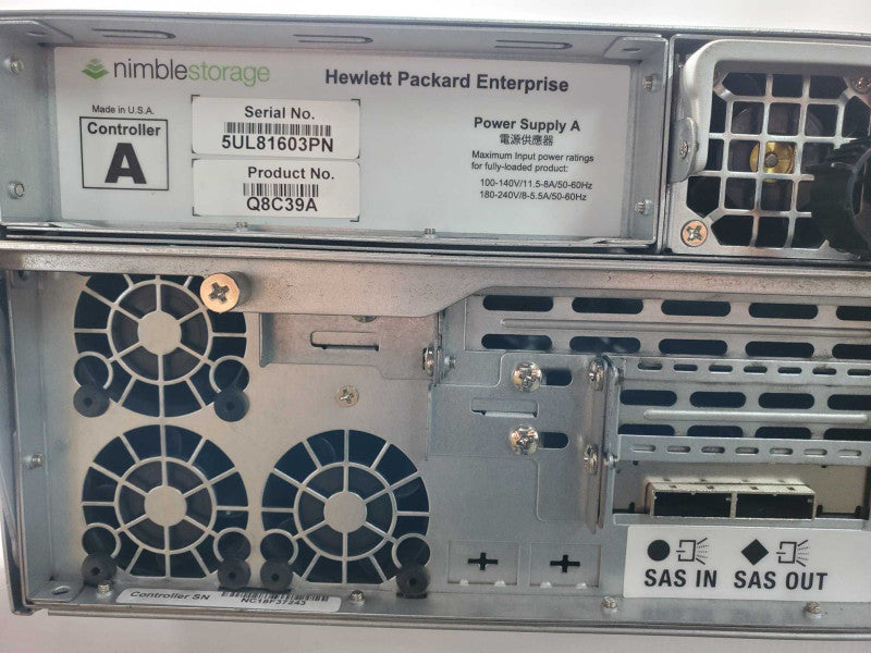 HPE Nimble Storage Hybrid Expansion Shelf Q8C39A storage enclosure _