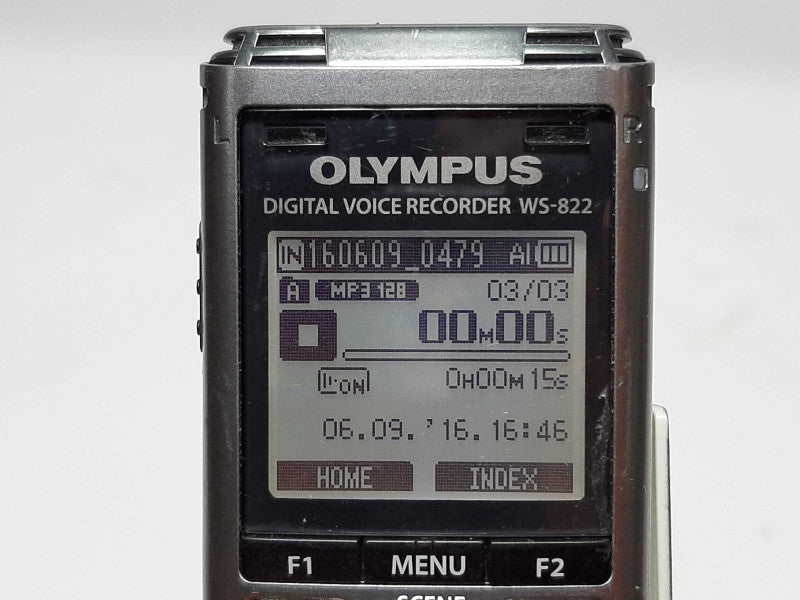 Olympus WS-822 Dictaphone Voice Recorder - Tested Working +