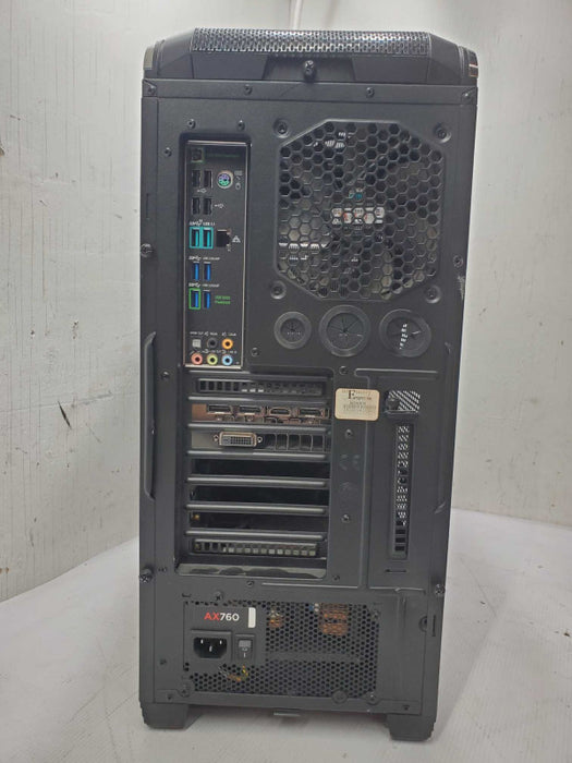 Custom PC- ASUS X99-A, i7-5820K, 64GB DDR4, GTX1070 GPU, CORSAIR AX760 |