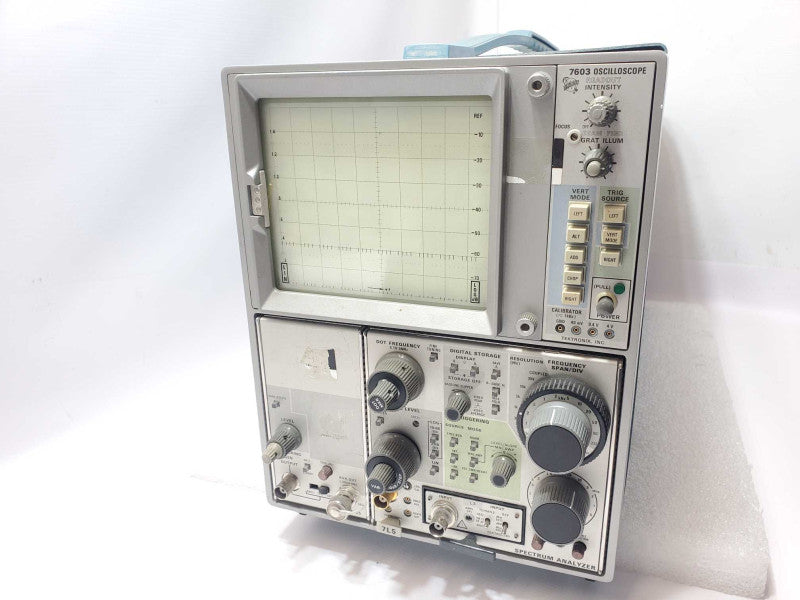 Tektronix 7603 Analog Oscilloscope Spectrum Analyzer, for Parts, AS-IS _