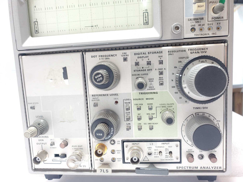Tektronix 7603 Analog Oscilloscope Spectrum Analyzer, for Parts, AS-IS _