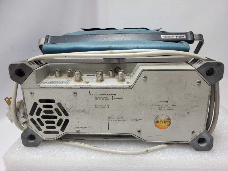Tektronix 434 Storage Oscilloscope, Powers on, AS-IS for parts _