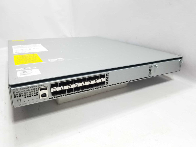 Cisco WS-C4500X-16SFP+ With 2x PSUs, Enterprise license, FACTORY RESET ~