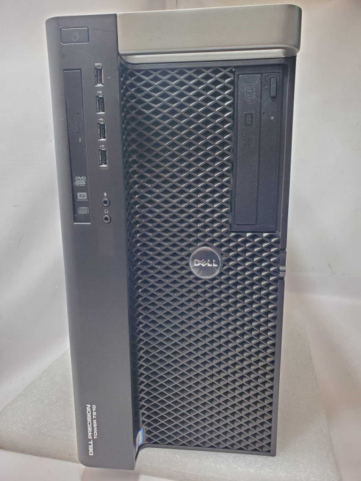 Dell Precision T7910, 2Xeon E5-2620v4 2.1GHz, 64GB DDR4, 512GB SSD, No GPU _
