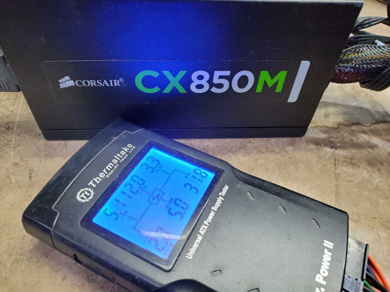 Corsair CX850M 850W Desktop Computer PC Power Supply 75-011012 _ Tested)