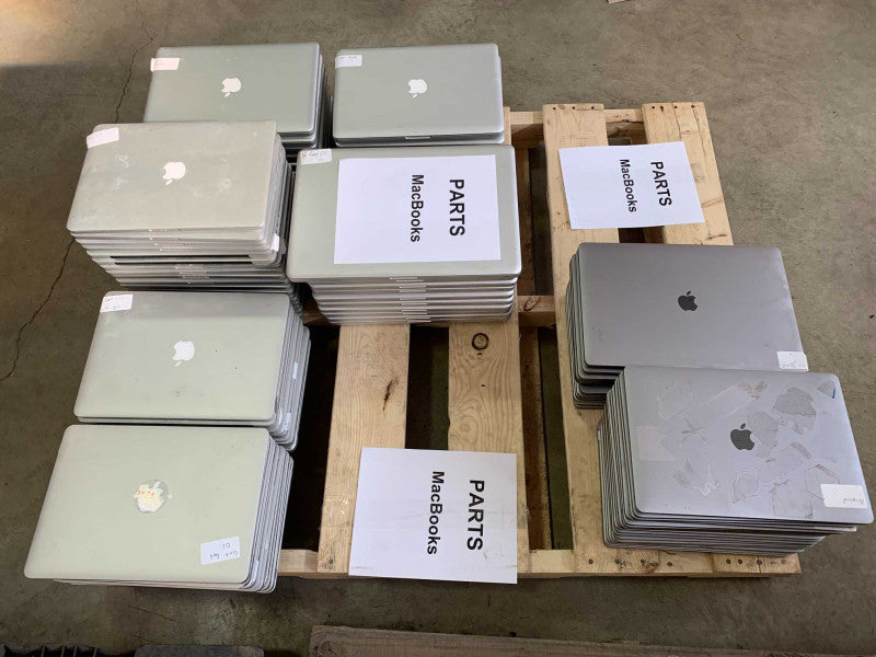 100x MacBooks for parts, 2010-2018, Mixed models, AS IS