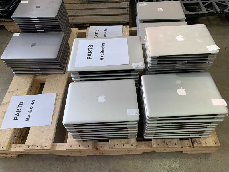 100x MacBooks for parts, 2010-2018, Mixed models, AS IS