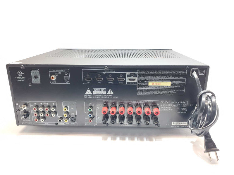 Denon AV Surround Receiver AVR-791, Tested to power on, AS-IS _