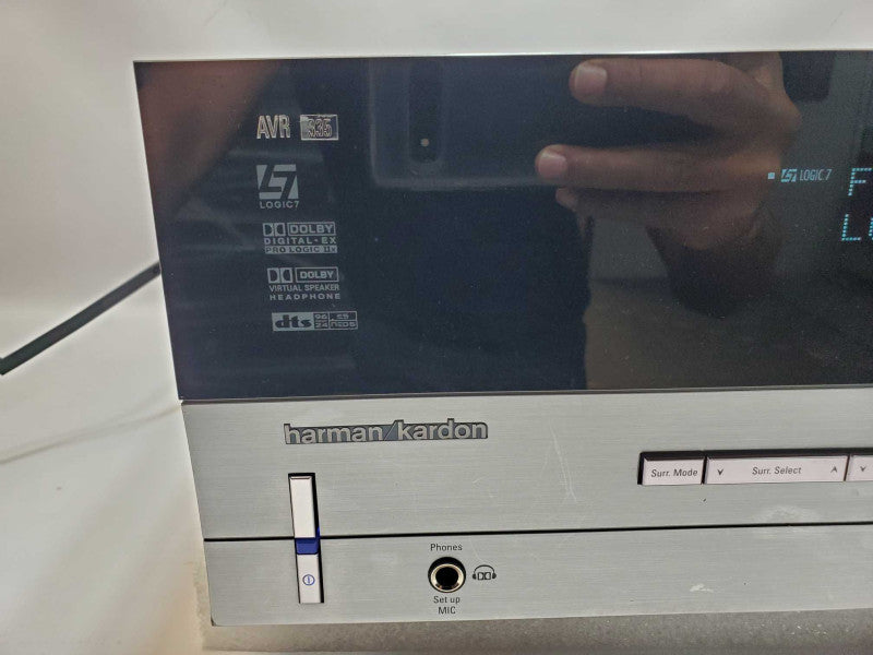 Harmon Kardon AVR 335 Audio/Video Receiver Tested to power on, AS-IS _