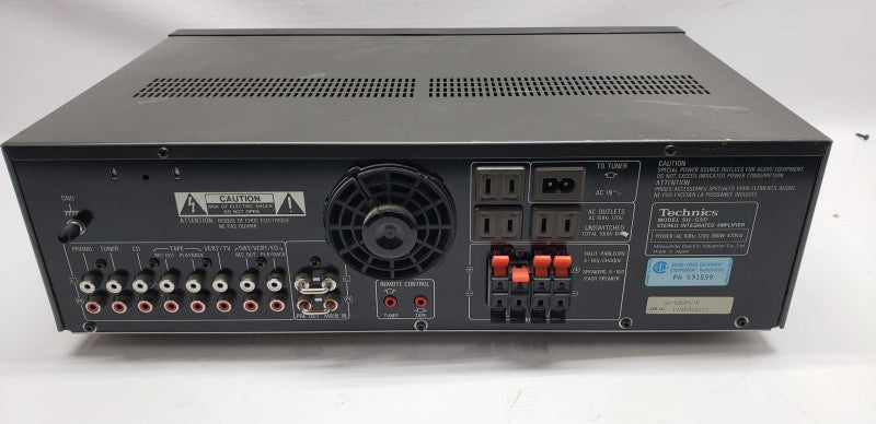 Technics Stereo integrated amplifier SU-050 / see notes #