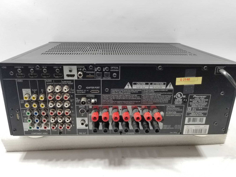 Pioneer VSX-821-K 5.1 A/V HDMI Home Theater Receiver, AS-IS ~