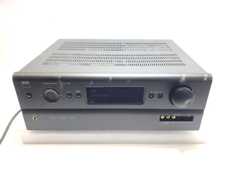 NAD AV Surround Sound Receiver T747, Tested to power on, AS-IS _