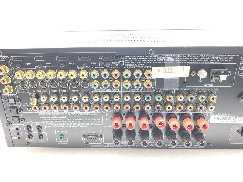 NAD AV Surround Sound Receiver T747, Tested to power on, AS-IS _