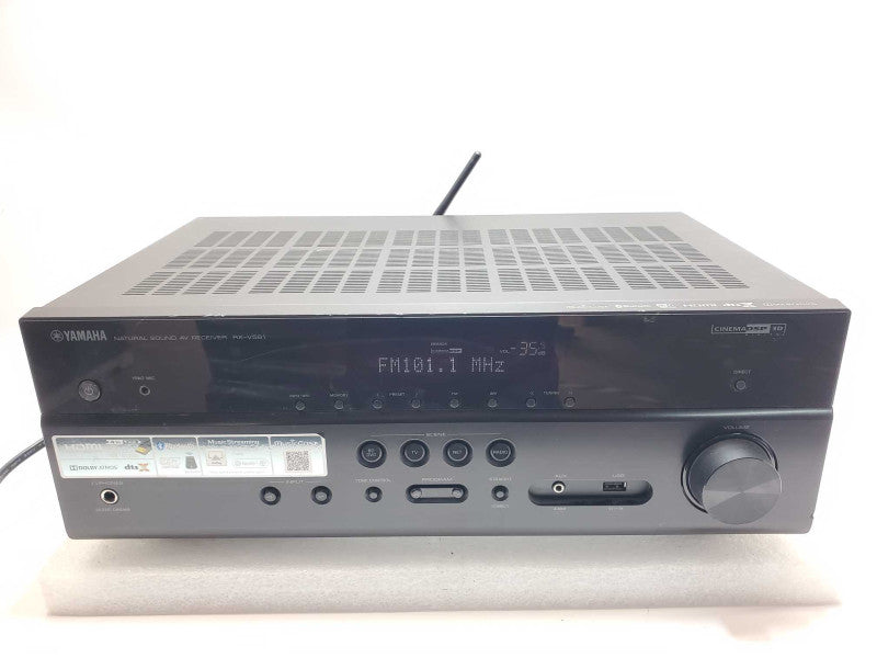 Yamaha RX-V581 Natural Sound AV Receiver, Power on, AS-IS _