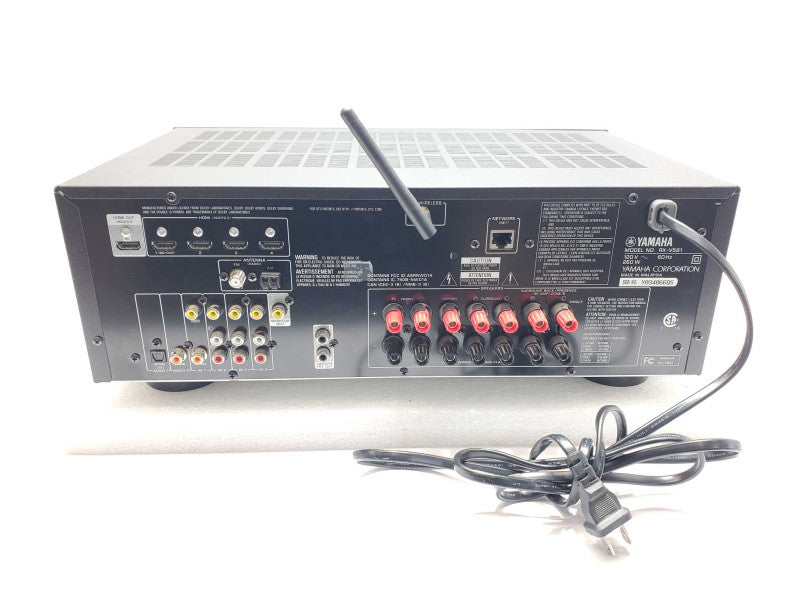 Yamaha RX-V581 Natural Sound AV Receiver, Power on, AS-IS _