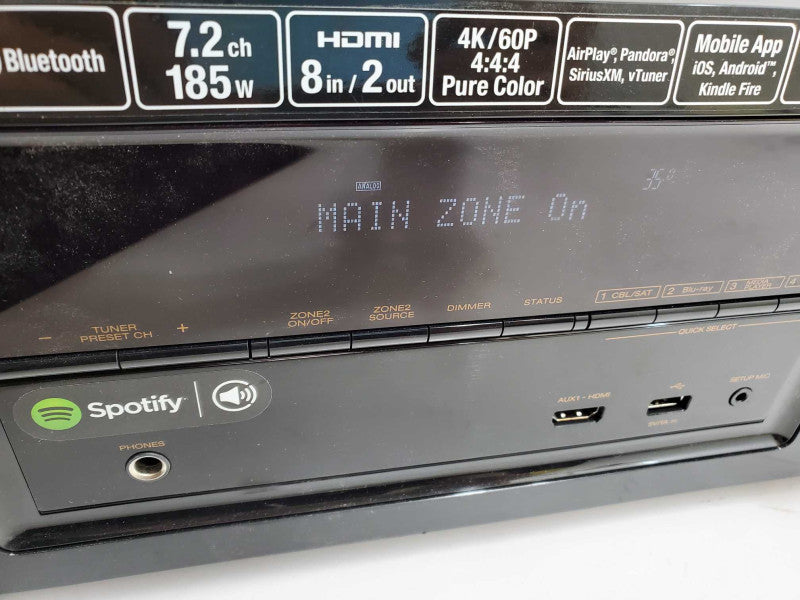 Denon AVR-X2100W Integrated Network AV Receiver WiFi Bluetooth )