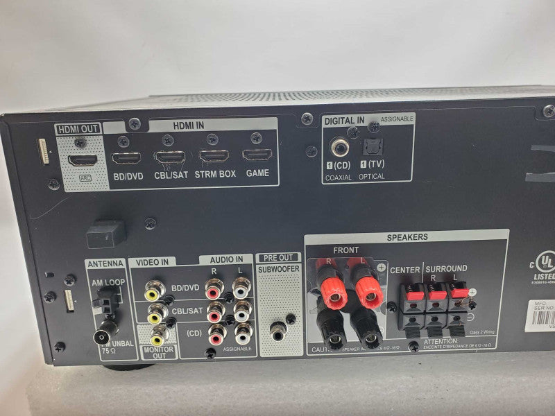Pioneer VSX-531 5.1 AV Receiver, When Powers on only HDMI LED is flashing ASIS _