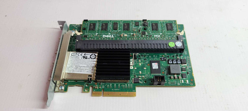 Dell J155F PERC 6E PCI-E SAS RAID Controller 0J155F