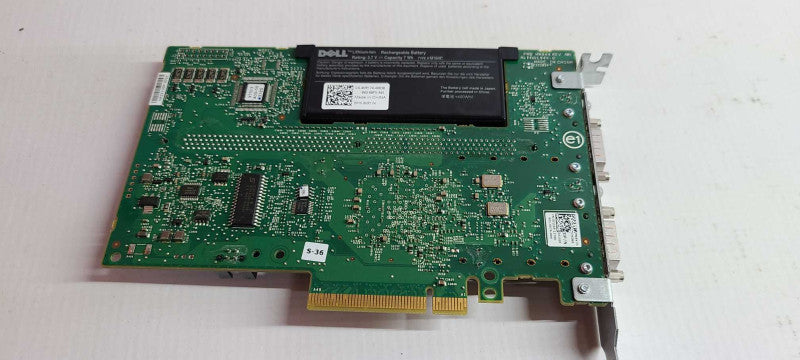 Dell J155F PERC 6E PCI-E SAS RAID Controller 0J155F