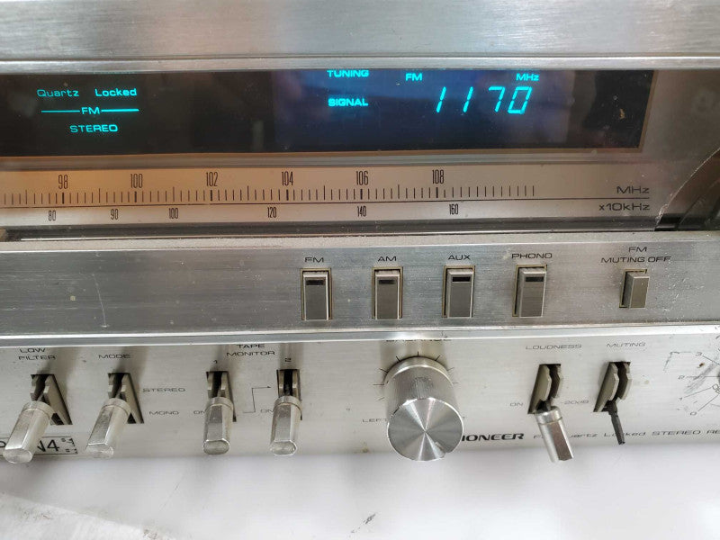 Pioneer SX-3800 Vintage Receiver AS-IS )
