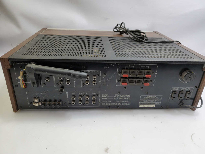 Pioneer SX-3800 Vintage Receiver AS-IS )
