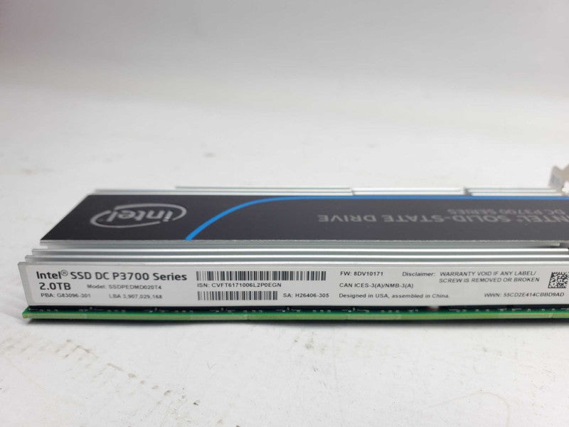 Intel SSD DC P3700 2.0TB SSDPEDMD020T4 _