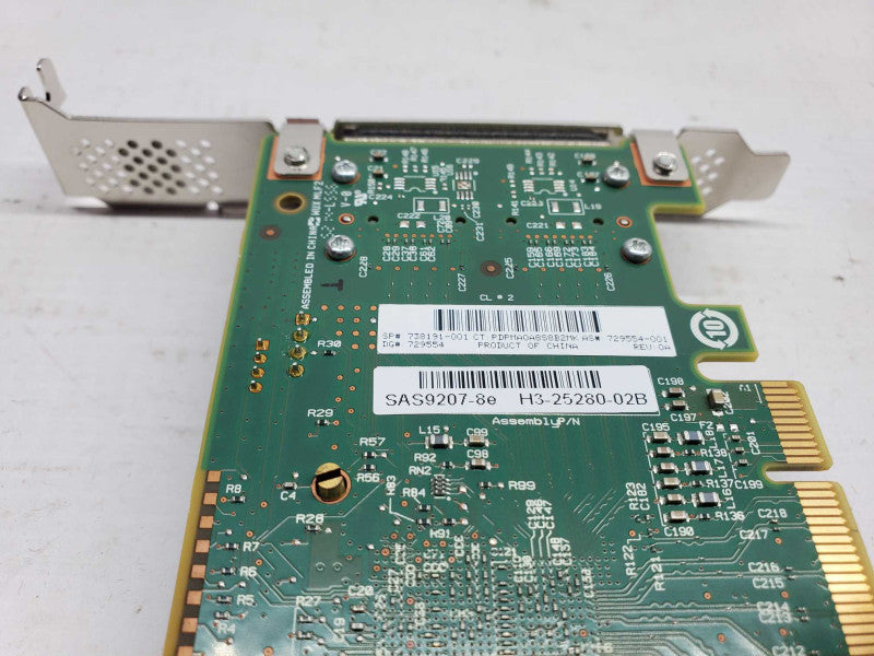 HP SAS9207-8e 8-Port External HBA PCIe Full Height _