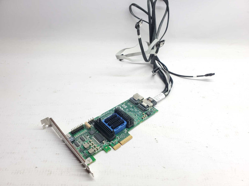 Adaptec ASR -6805E SATA SAS RAID Controller card 8 ports PCIe 128mb _