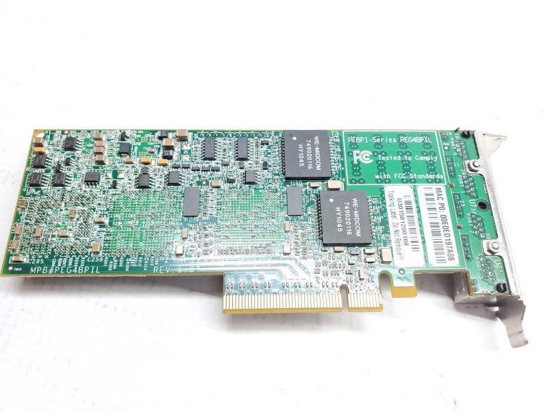 Silicon PEG4BPI6-SD+ROHS 4-PORT GIGABIT NIC LOW PROFILE _
