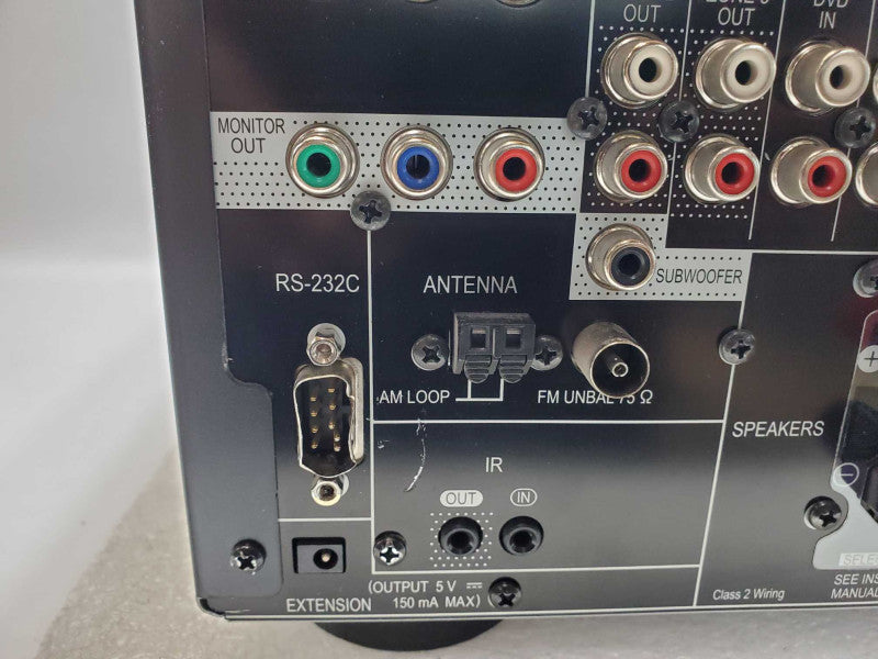 Pioneer SC-1227-K AV Receiver Stereo Amplifier Powers on For Parts _