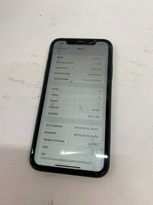 iPhone XR 64GB - See Notes