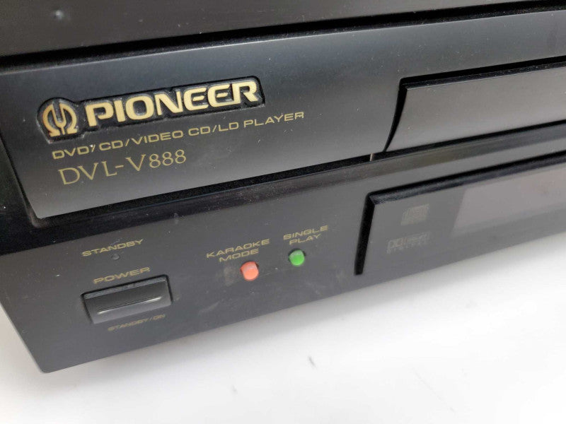 Pioneer DVL-V888 Laser Disc/CD/DVD/Karaoke Player _ AS-IS )