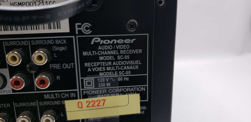 Pioneer Elite SC-05 A/V Receiver / see notes #