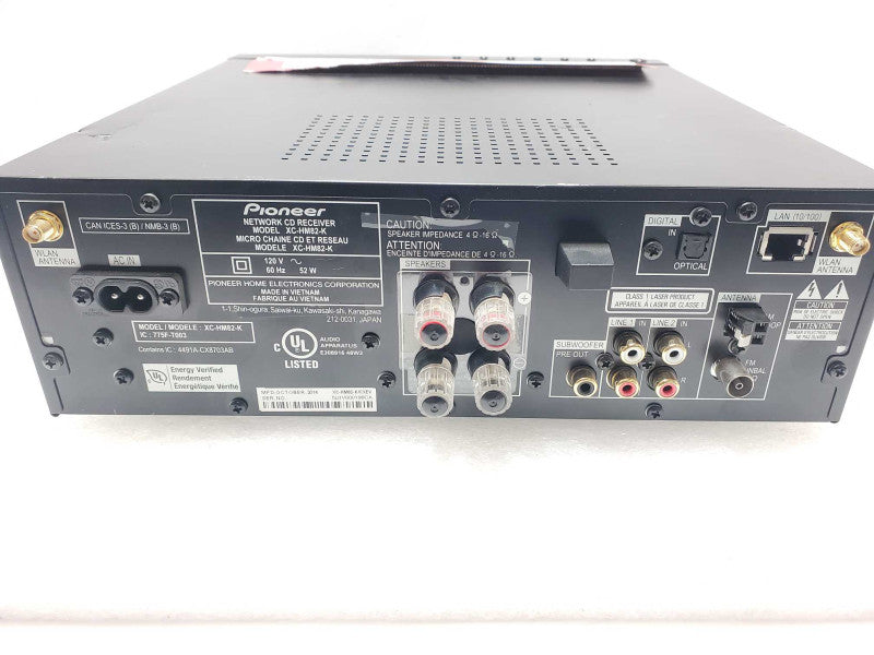 Pioneer XC-HM82-K Network CD Receiver, Powers on, AS-IS _