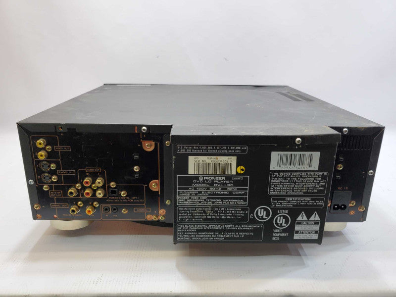Pioneer Elite DVL-90 LaserDisc DVD CD Player (