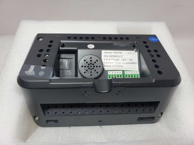 Lathem FaceIN biometric Time Clock Model FR700, Powers on, AS-IS _
