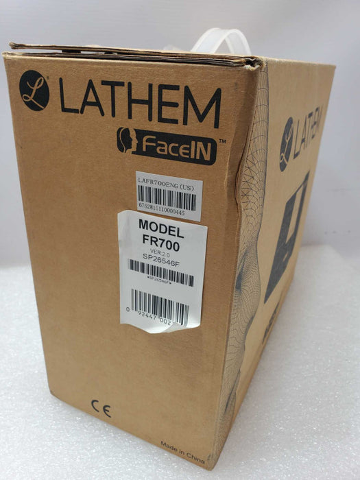 Lathem FaceIN biometric Time Clock Model FR700, Powers on, AS-IS _