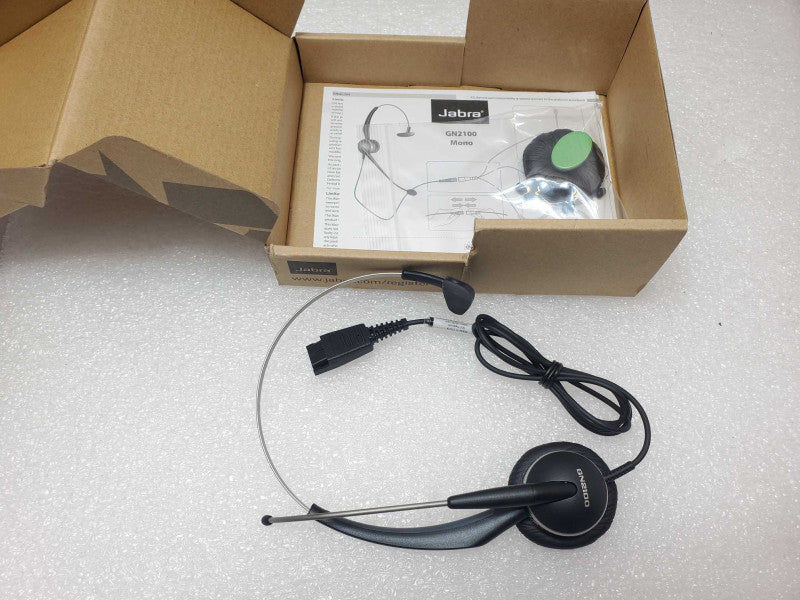Jabra GN2100 GN2100-2110 01-0241 Mono Telephone Headset _