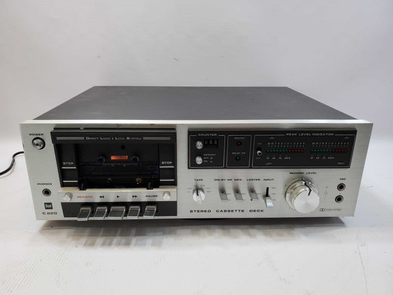 Dual C820 Stereo Cassette Deck (