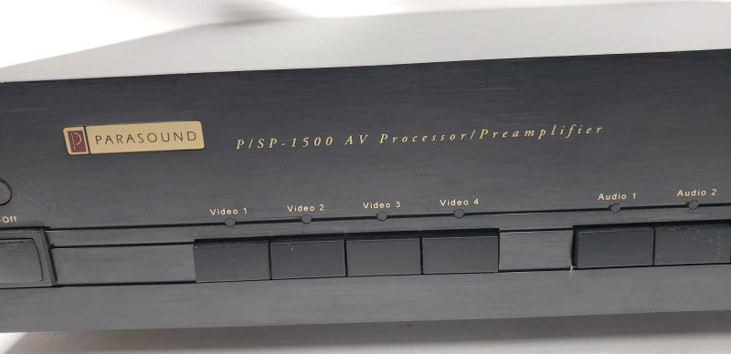 parasound P/SP-1500 AV Processor/Preamplifier #