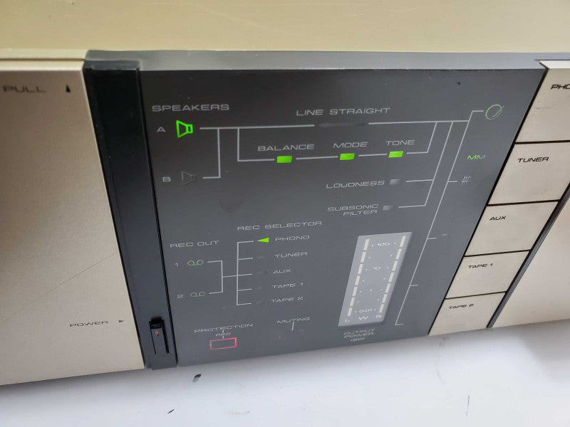 Pioneer Model A-7 Stereo Amplifier 1980\\'s Vintage )