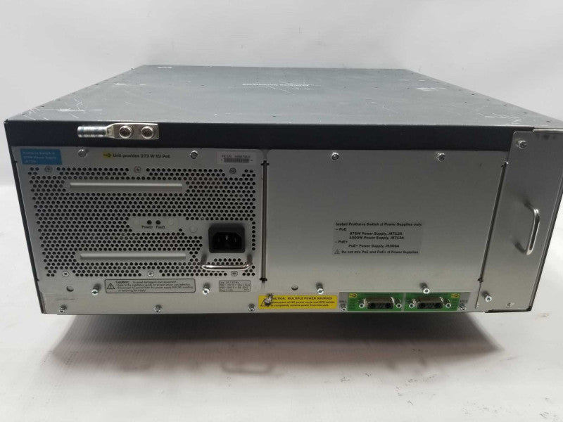 HP ProCurve 5406ZL J8697A with 4x J8702A 1x J8726A 1x J8712A Power ~